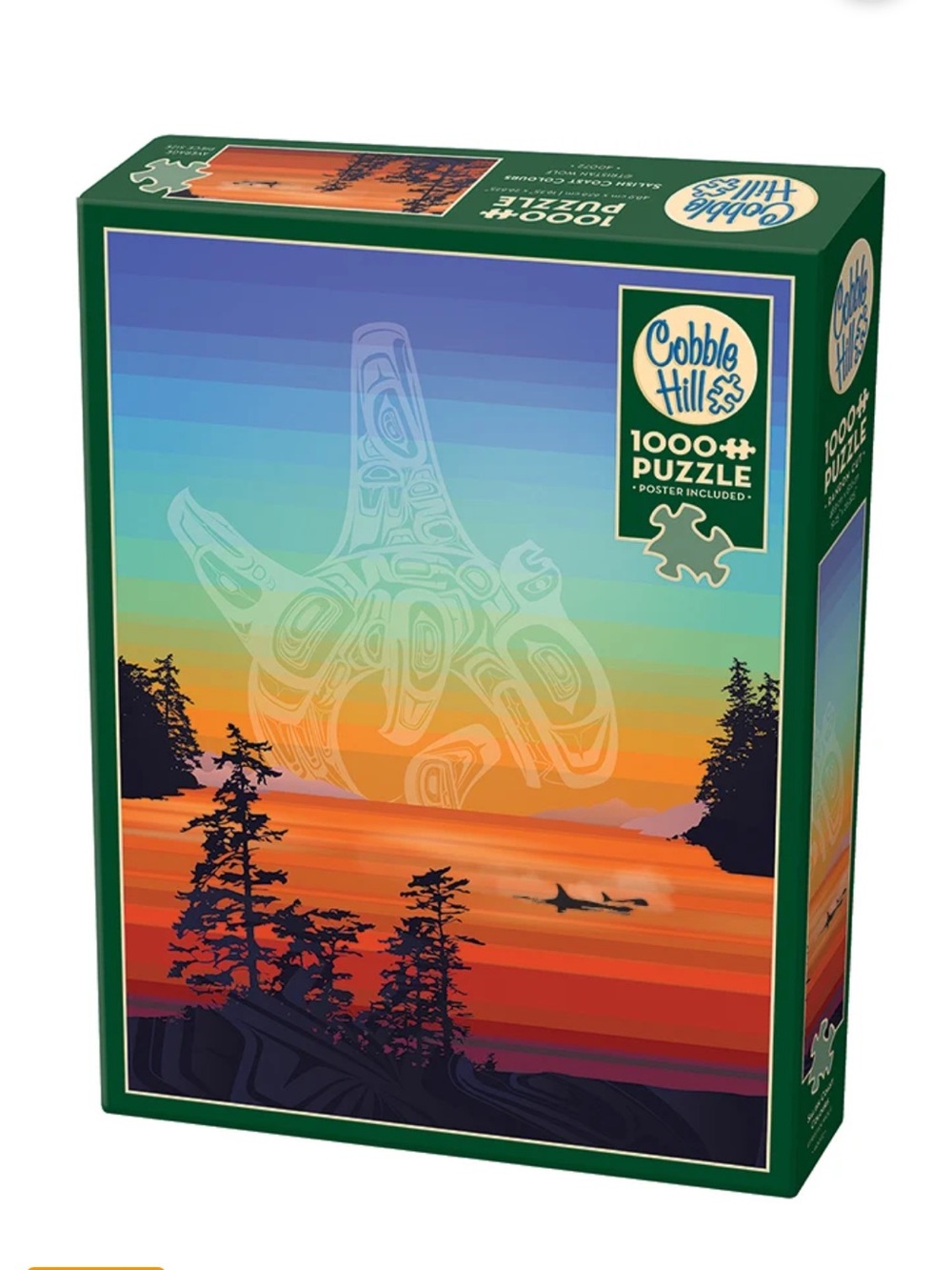 NEW Cobble Hill Salish Coast Colours 1000-Piece Jigsaw Puzzle